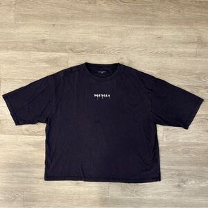 YoungLA Dark Purple Tee with Subtle Logo